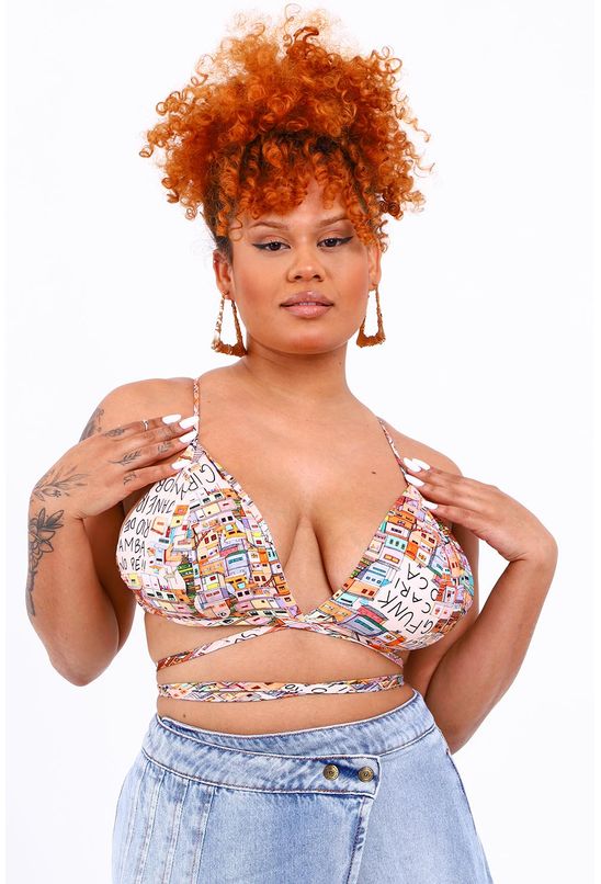top estampado colcci