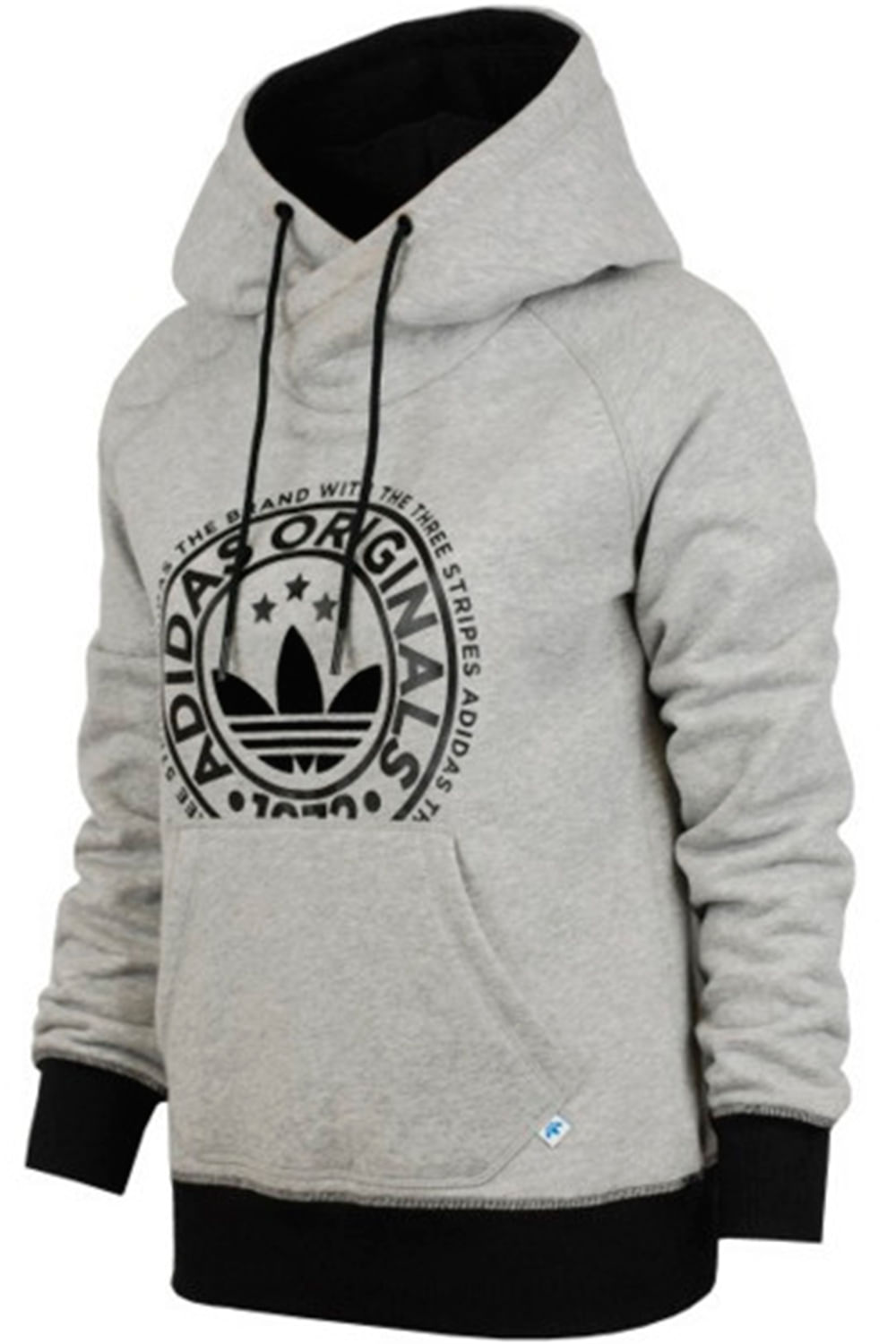 Moletom Adidas Hoodie Fle Heather Babadotop Producao