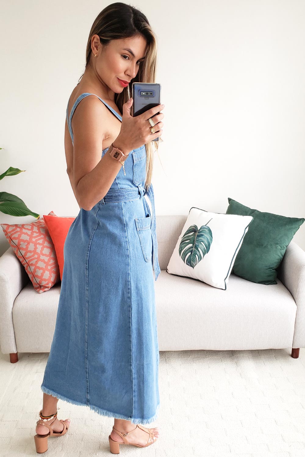 vestido jeans dress to