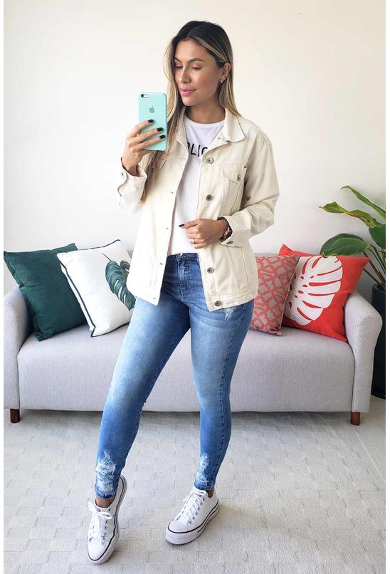 jaqueta sarja colcci