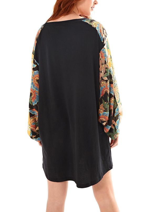vestido patch arara farm