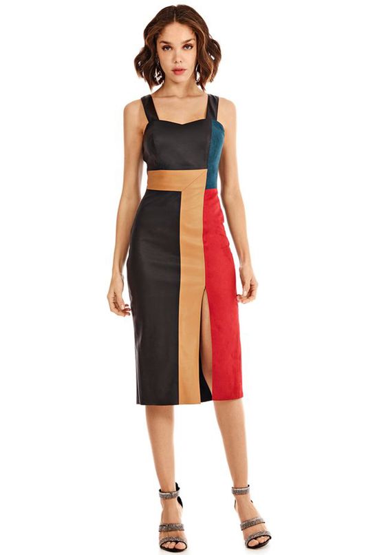 vestido compose morena rosa