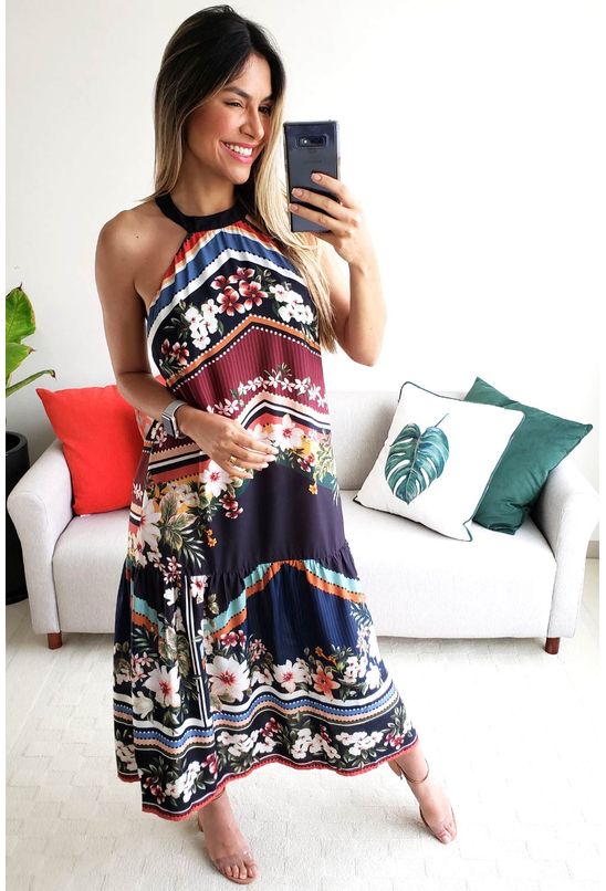 vestido lenco maisa