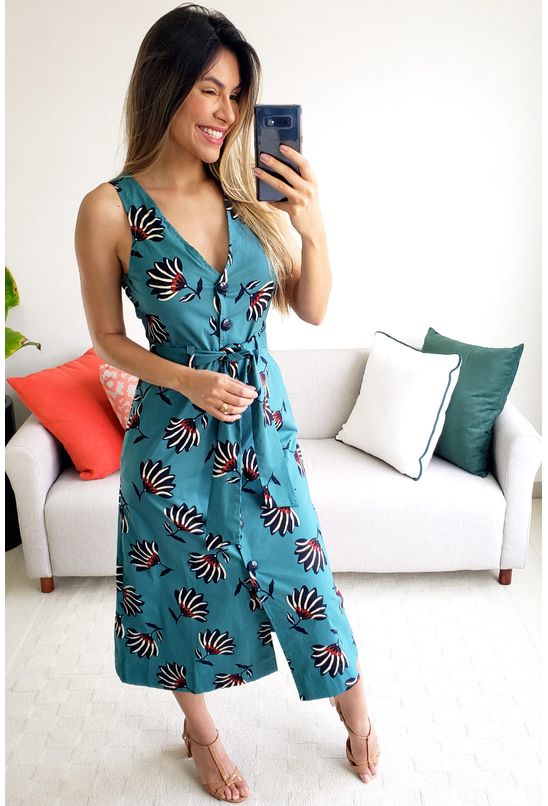 vestido maria filo midi