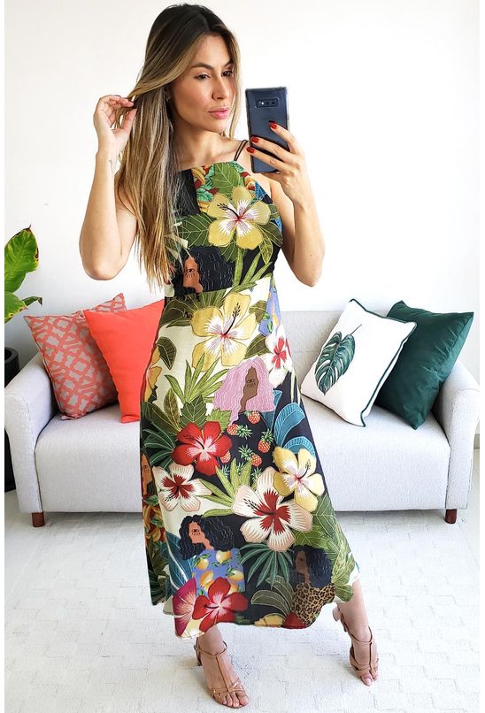 vestido cropped delicadeza