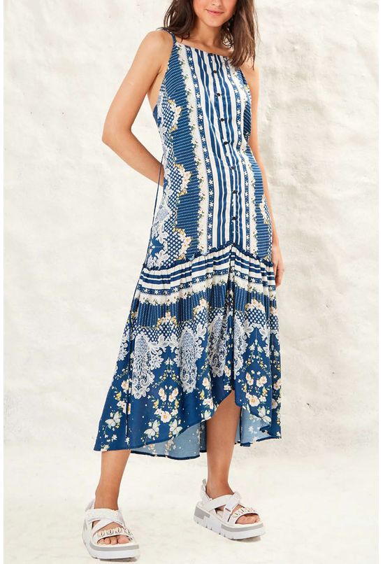 vestido com cropped de renda