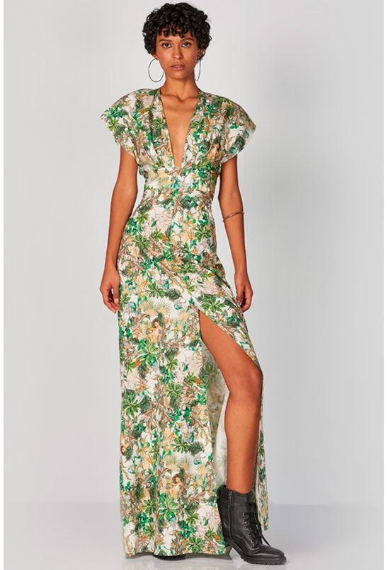 vestido colcci longo