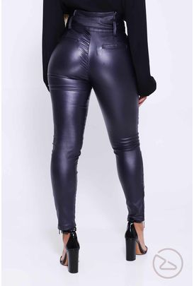 calça resinada maria filo