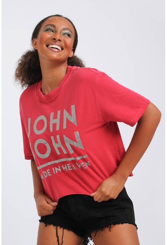 Camiseta Cropped Penny John John