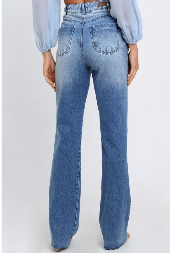 Calça Jeans Open Wide Leg - Calça Jeans Open Wide Leg