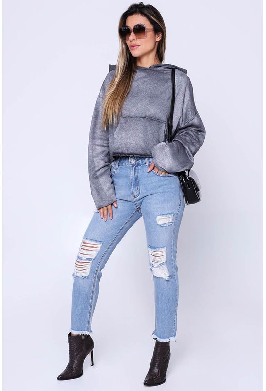 calça boyfriend john john