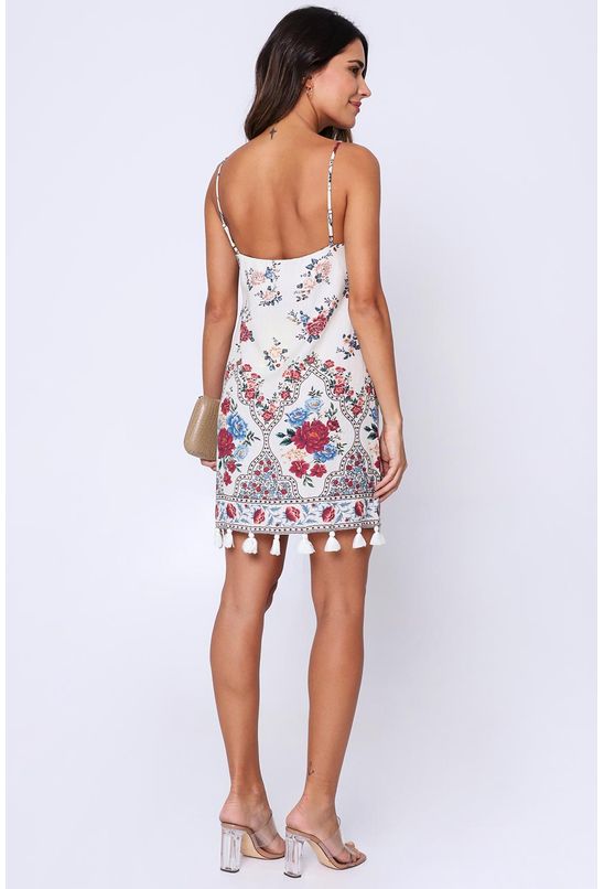 vestido curto carolita farm