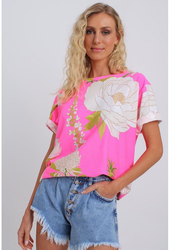T-shirt-basica-calor-floral-farm-esquerda