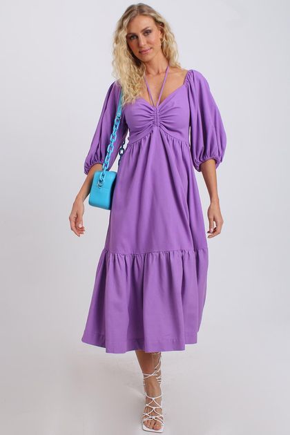 Vestido-cropped-franzido-com-manga-farm--principal Vestido-cropped-franzido-com-manga-farm--principal