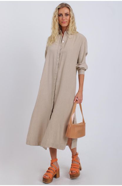 Vestido-chemise-midi-natural-animale--principal