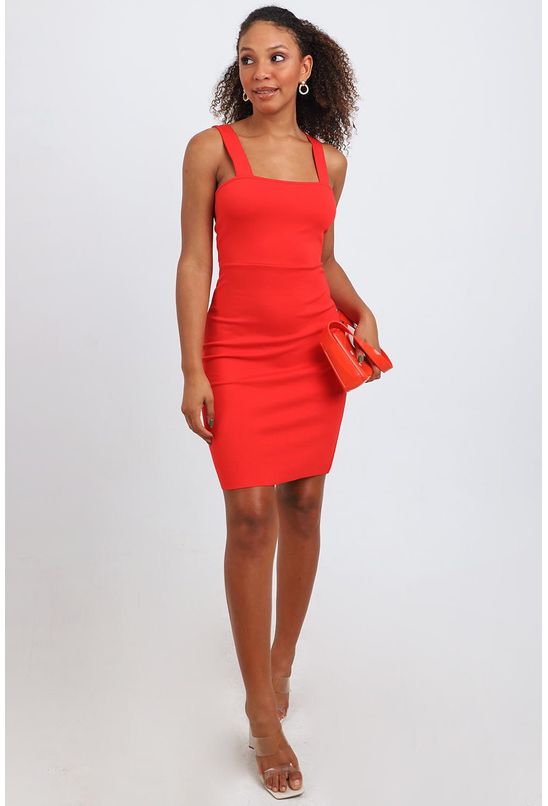 Vestido store colcci vermelho