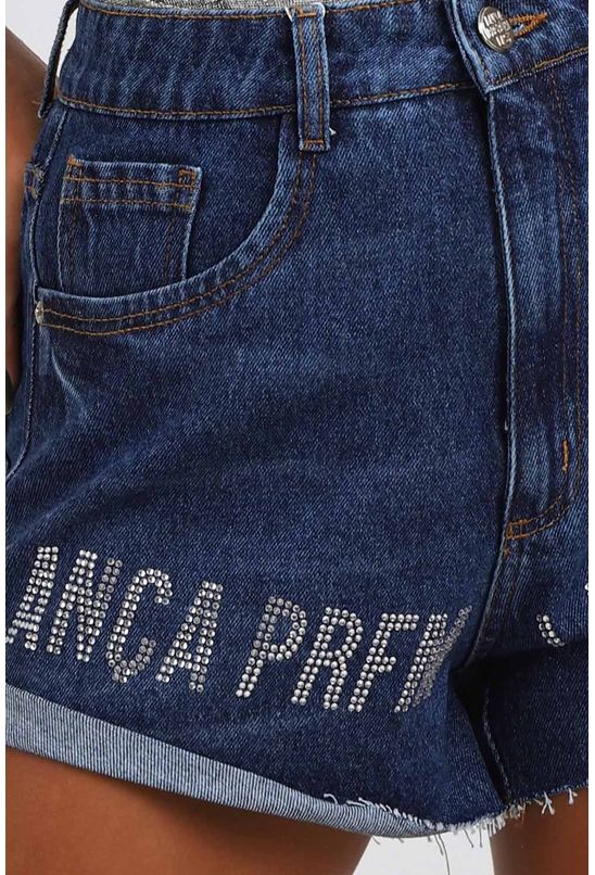 Short Jeans Comfort High - Lança Perfume