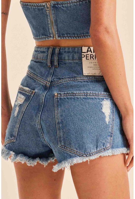 CORSET JEANS TOMARA QUE CAIA