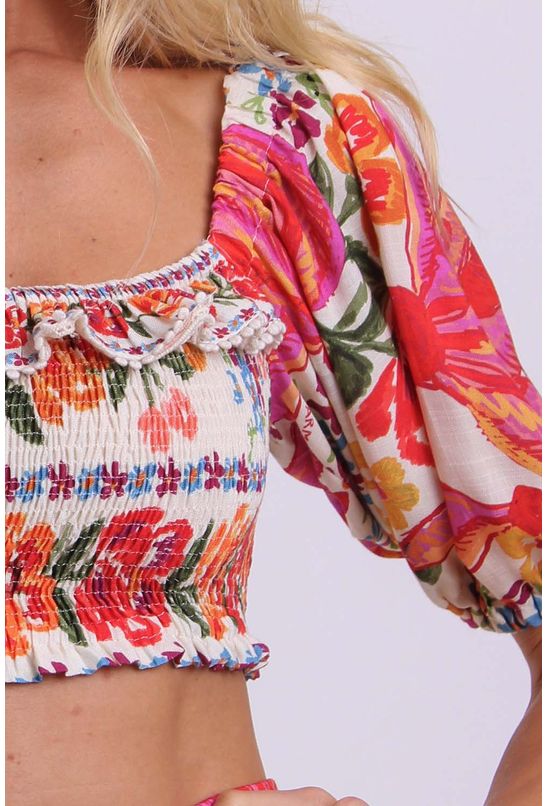 Blusa-cropped-banana-riscada-farm-detalhe