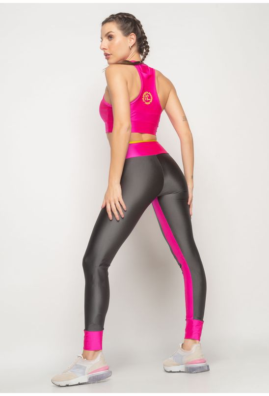 Legging Fitness - Pink  Rio Fashion Fitness - Rio Fashion Fitness