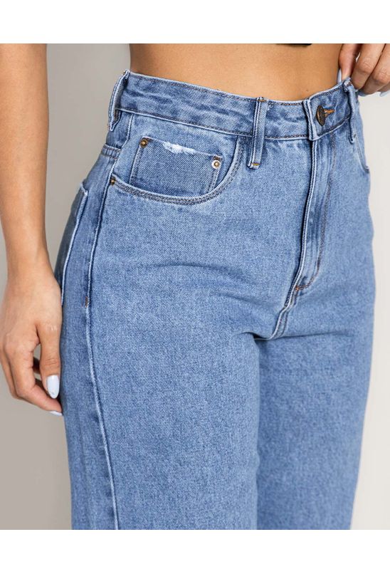 Cintura Alta Calça Jeans 100 Algodão Feminina Calça Jeans