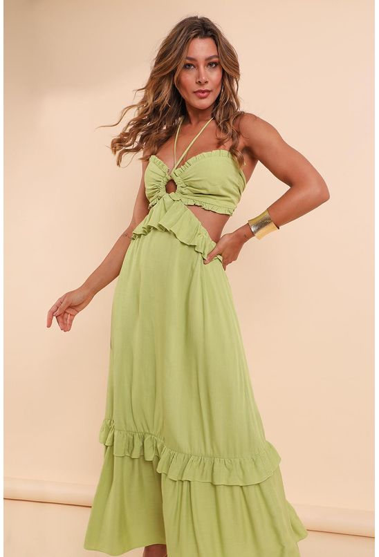 Vestido-midi-argola-verde-pequia-esquerda