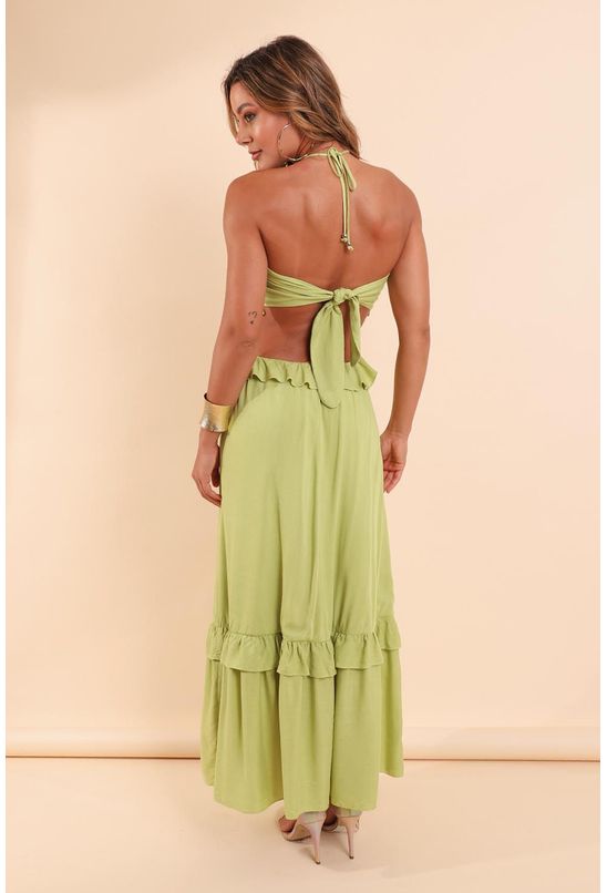 Vestido-midi-argola-verde-pequia-centro