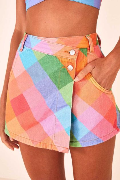 Short-saia-sarja-xadrez-de-inverno-farm-direita Short-saia-sarja-xadrez-de-inverno-farm-direita