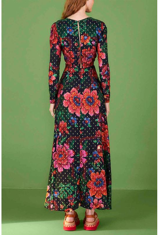 Vestido-longo-decote-franzido-florescer-farm-esquerda