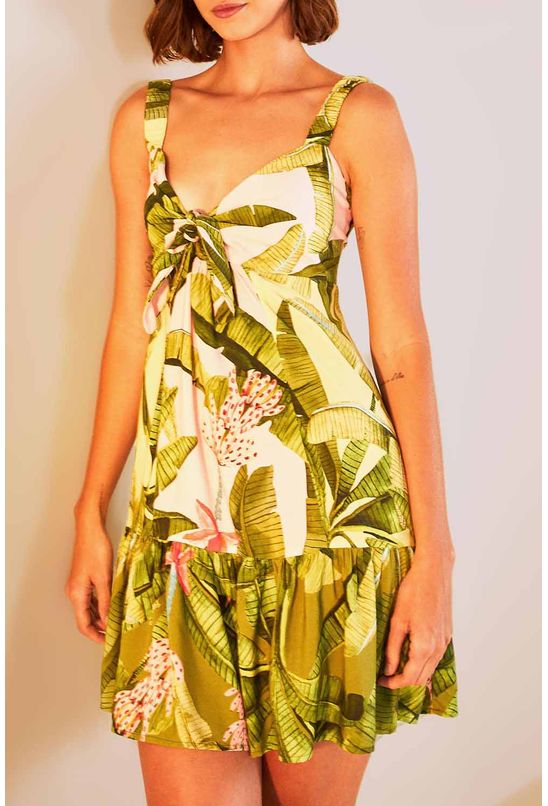 Vestido-curto-banana-verde-e-rosa-farm-esquerda