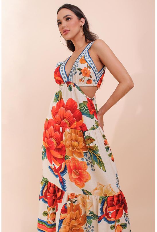 Vestido-longo-bela-chita-farm-esquerda Vestido-longo-bela-chita-farm-esquerda