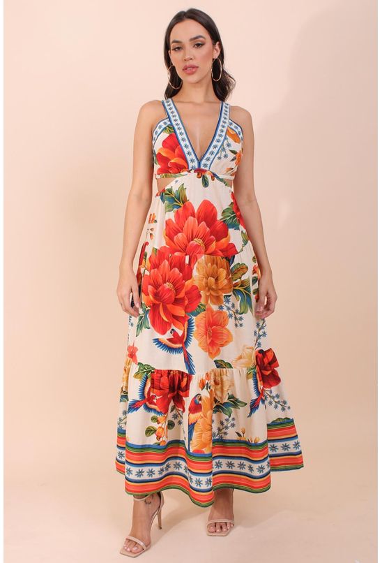 Vestido-longo-bela-chita-farm-direita Vestido-longo-bela-chita-farm-direita