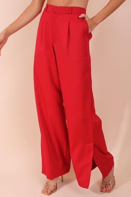 Calca-wide-alfaiataria-vermelha-pequia-direita Calca-wide-alfaiataria-vermelha-pequia-direita