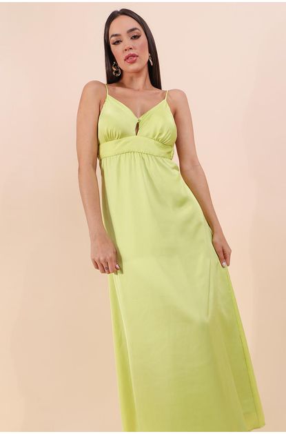 Vestido-midi-satin-verde-pequia-esquerda