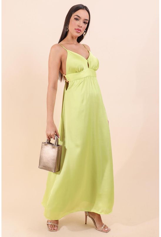 Vestido-midi-satin-verde-pequia-direita