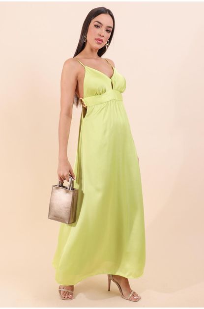 Vestido-midi-satin-verde-pequia-direita