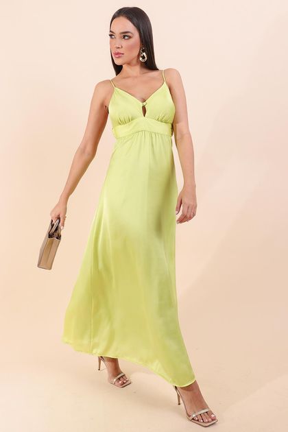 Vestido-midi-satin-verde-pequia--principal Vestido-midi-satin-verde-pequia--principal