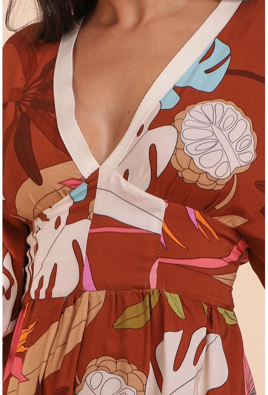 Vestido-curto-manga-flor-de-cacau-pequia-detalhe