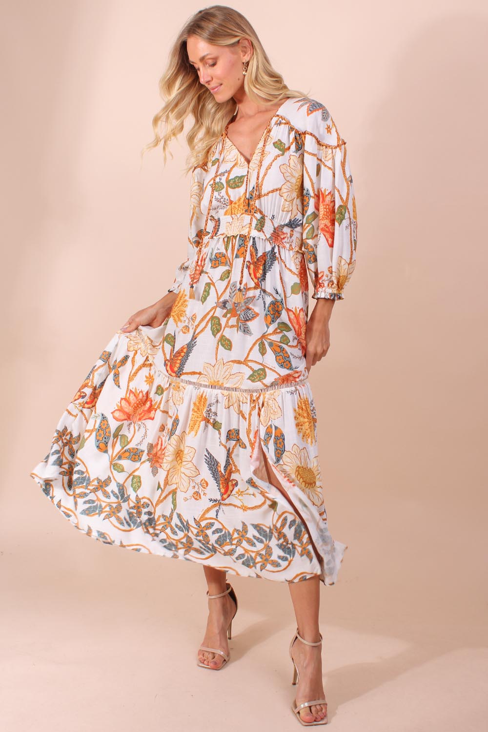Vestido Jardim Boho Farm