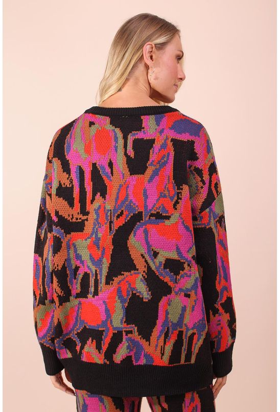 Sweater-tricot-cavalos-coloridos-farm-centro