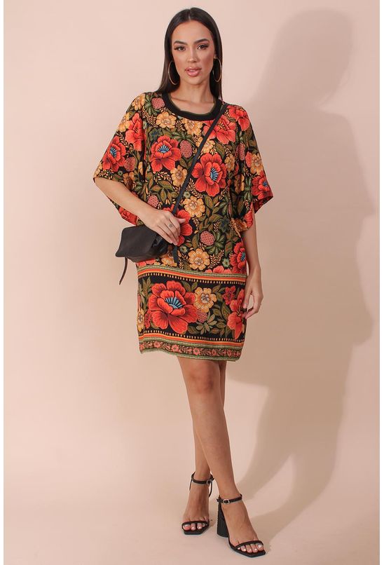 Vestido-t-shirt-floral-heloisa-farm-direita Vestido-t-shirt-floral-heloisa-farm-direita