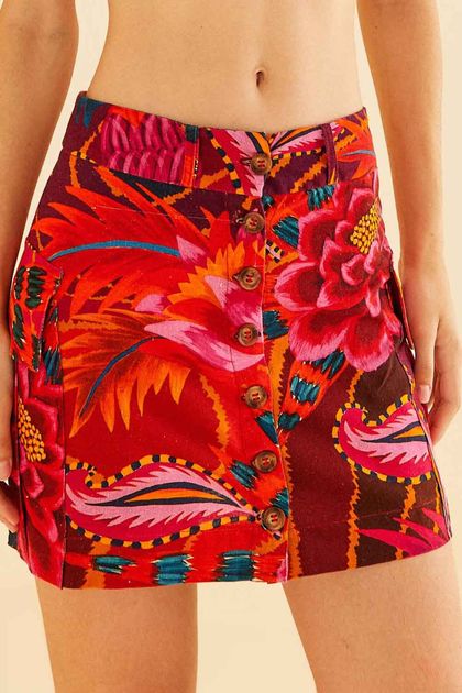 Saia-curta-onda-floral-farm--principal Saia-curta-onda-floral-farm--principal