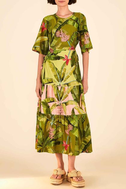 Vestido-patch-banana-verde-e-rosa-farm--principal