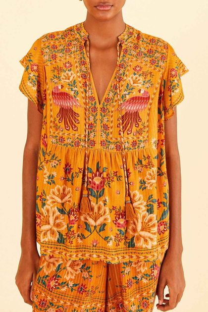 Blusa-bata-delicadeza-de-arara-farm--principal Blusa-bata-delicadeza-de-arara-farm--principal