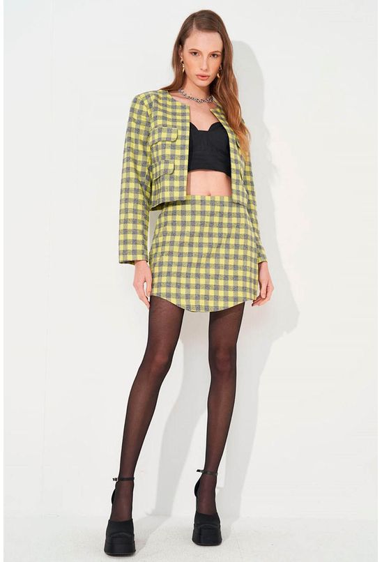 Saia-xadrez-colcci-esquerda Saia-xadrez-colcci-esquerda