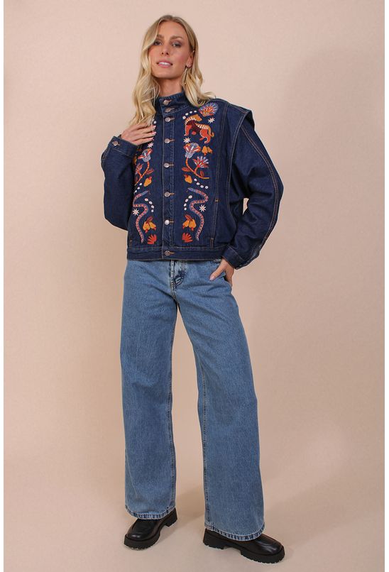 Jaqueta-jeans-selva-grafica-farm-direita Jaqueta-jeans-selva-grafica-farm-direita