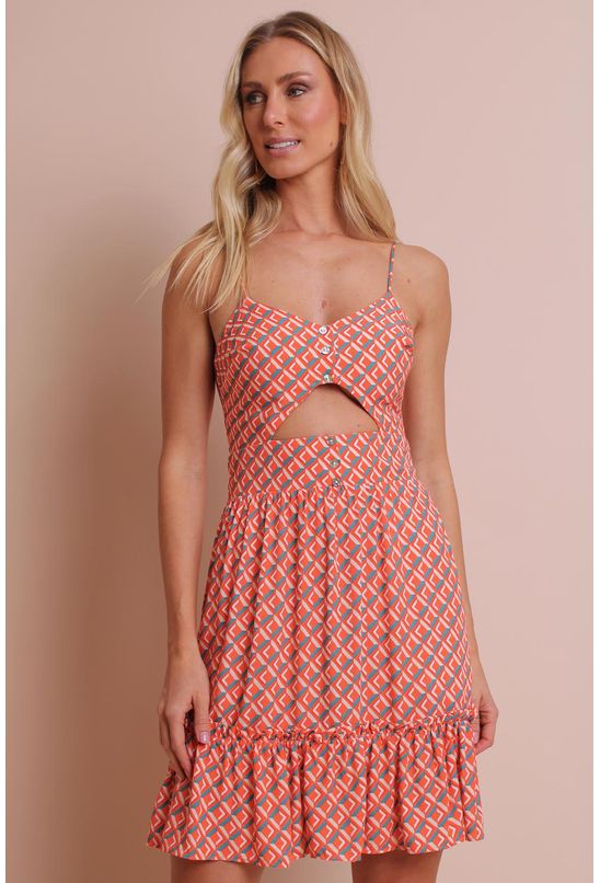 Vestido-curto-decote-v-ladrilhar-pequia--principal Vestido-curto-decote-v-ladrilhar-pequia--principal