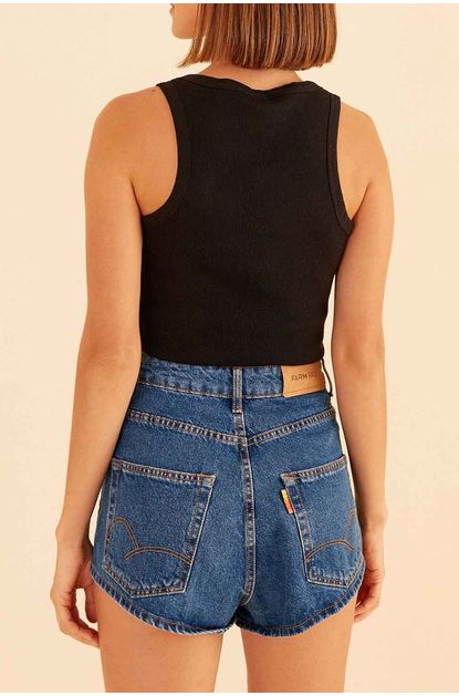 Shorts-jeans-pockets-farm-centro