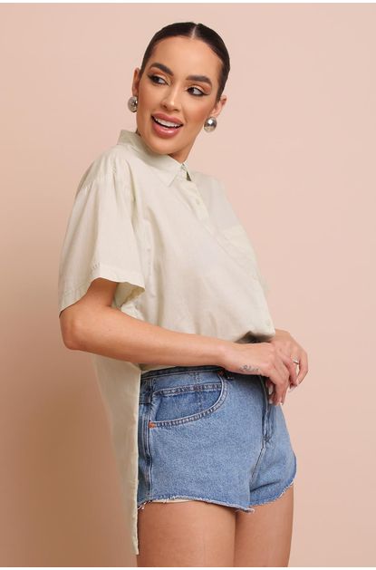 Camisa-de-voil-mc-com-fenda-lateral-animale-jeans-esquerda