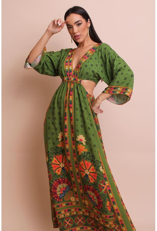 Vestido-longo-doralice-verde-farm-esquerda Vestido-longo-doralice-verde-farm-esquerda